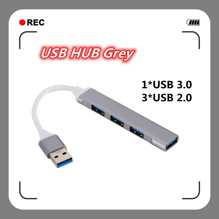 Discover Innovative USB Hubs and Gadgets for Your Office Setup - USB gray