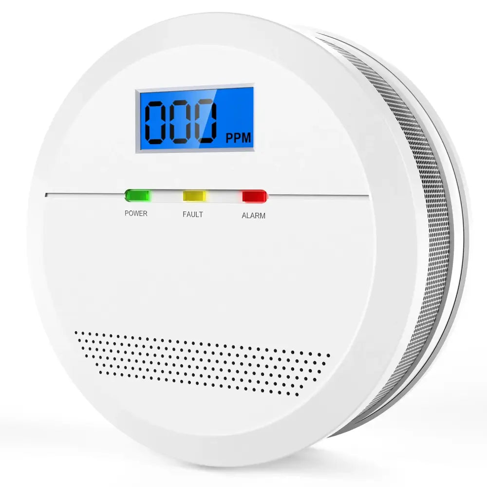 Discover Smart Carbon Monoxide Alarms with Digital Displays - 1 X CO Detector