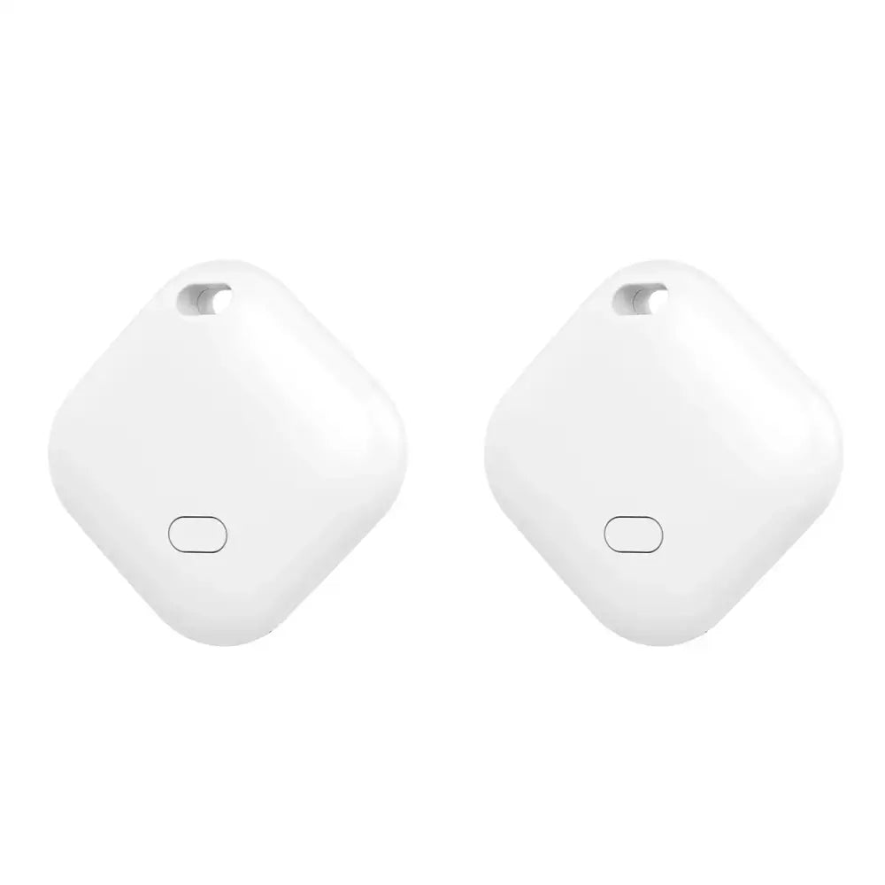 Discover the Latest Smart Mini Tag Trackers at Electronook - 2 PCS White