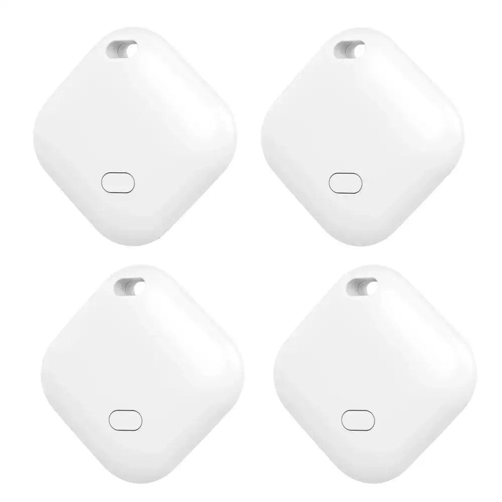 Discover the Latest Smart Mini Tag Trackers at Electronook - 4 PCS White