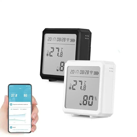 Elevate Your Home with Tuya Zigbee Smart Humidity & Temperature Sensors