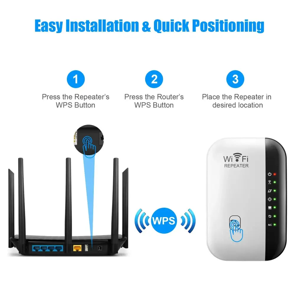 Elevate Your Lifestyle with Our 300Mbps WiFi Extender Amplifier