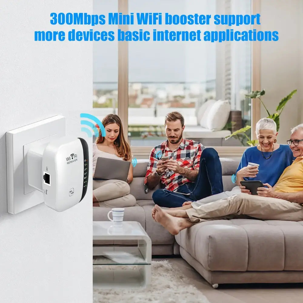 Elevate Your Lifestyle with Our 300Mbps WiFi Extender Amplifier