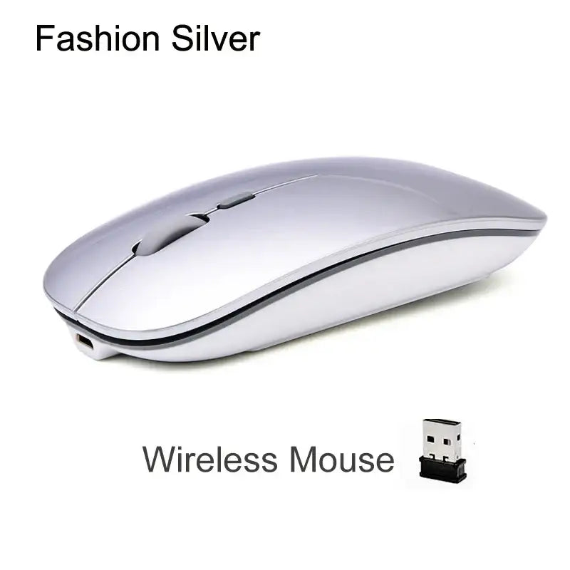 Elevate Your Workspace with Our New Optical Wireless Mouse Arrivals - Wireless Silver