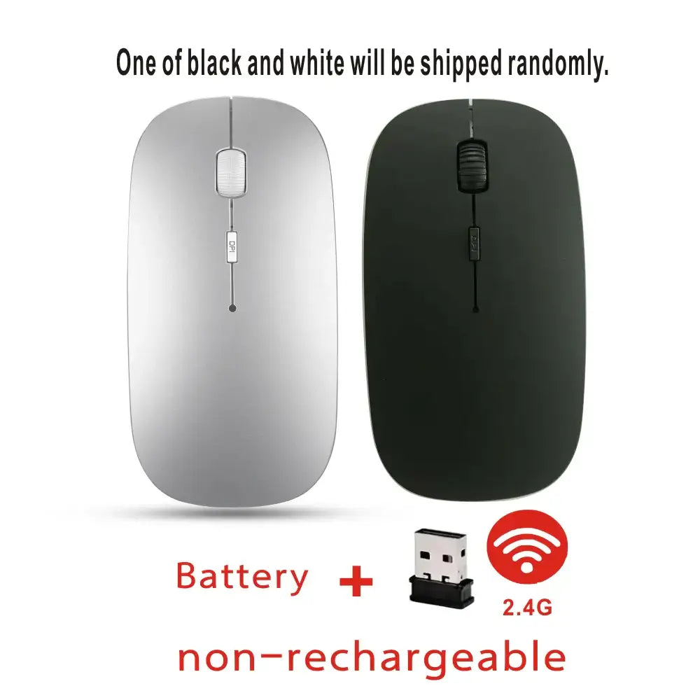 Elevate Your Workspace with Our Rechargeable Bluetooth Mouse and More - 02 Battery USB 2.4