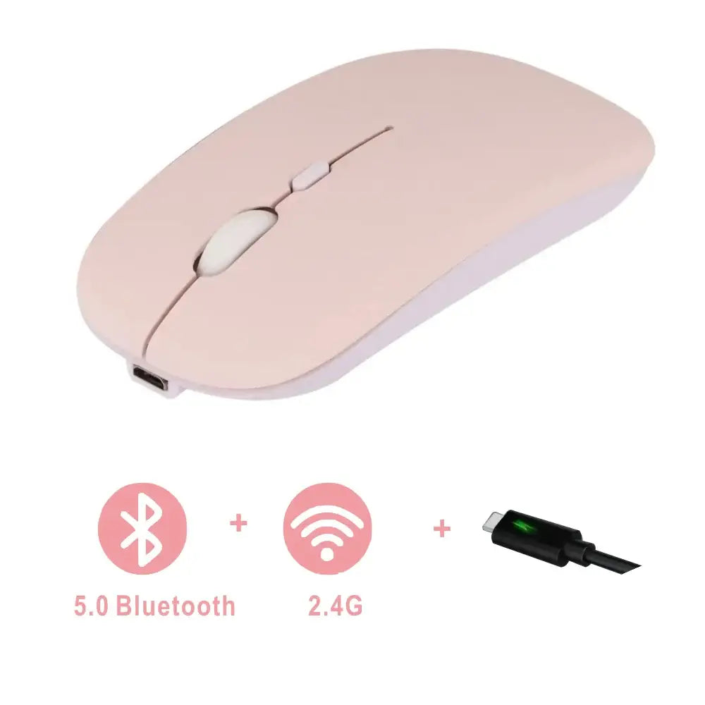 Elevate Your Workspace with Our Rechargeable Bluetooth Mouse and More - BluetoothUSBCharge2