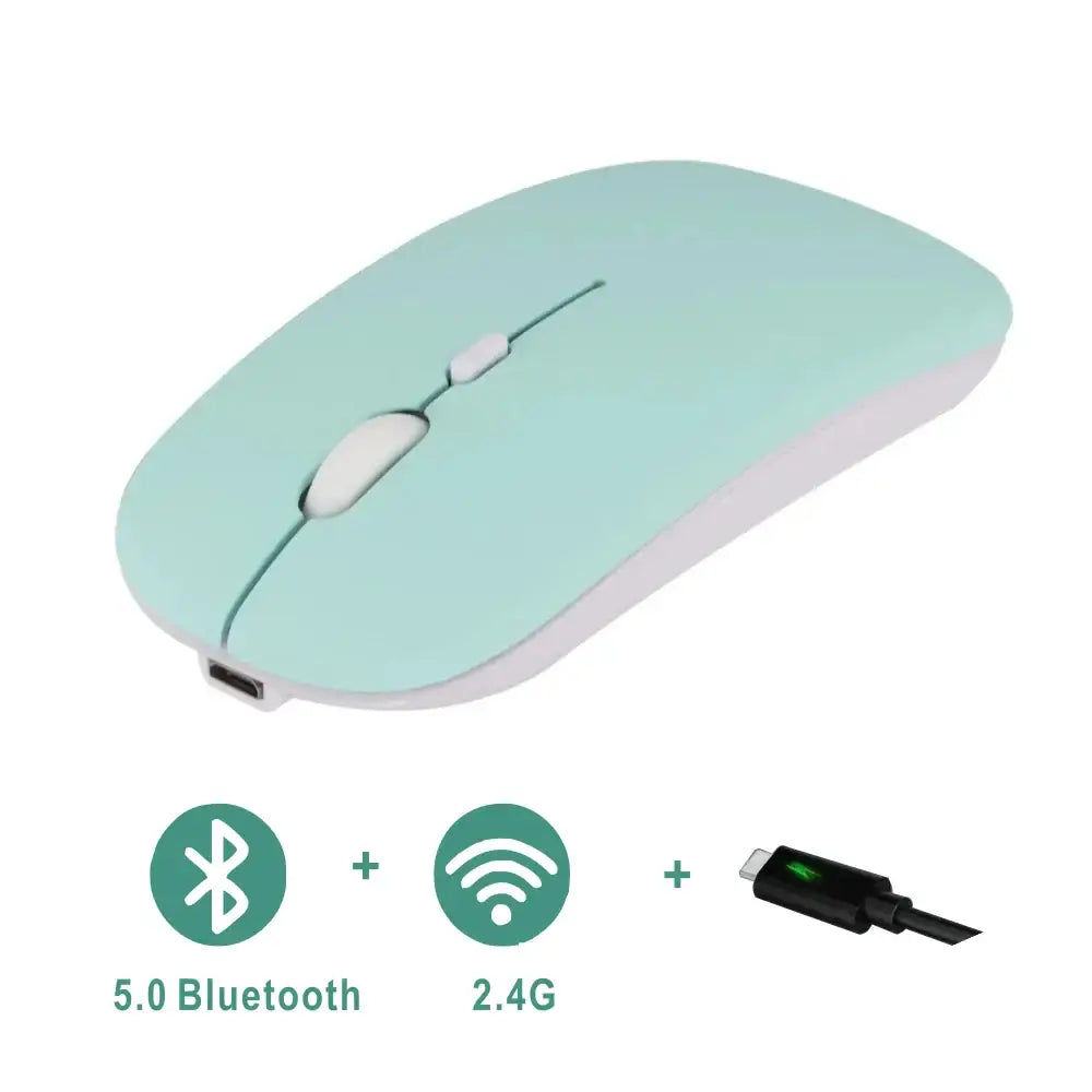 Elevate Your Workspace with Our Rechargeable Bluetooth Mouse and More - BluetoothUSBCharge3