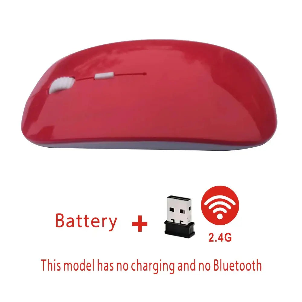 Elevate Your Workspace with Our Rechargeable Bluetooth Mouse and More - 01 Battery USB 2.4