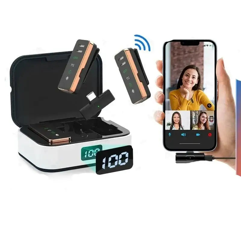 Explore Cutting-Edge Professional Wireless Lapel Gadgets at Electronook - for TypeC and iphone