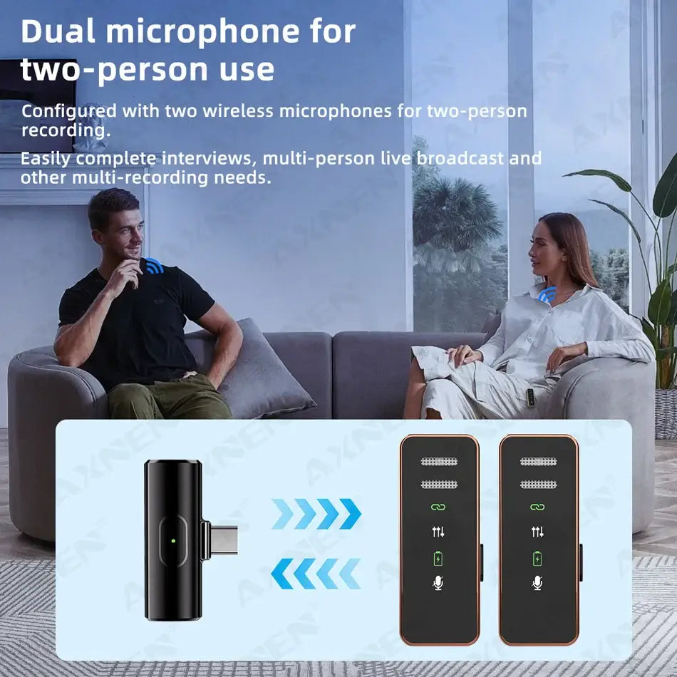 Explore Cutting-Edge Professional Wireless Lapel Gadgets at Electronook - for TypeC and iphone