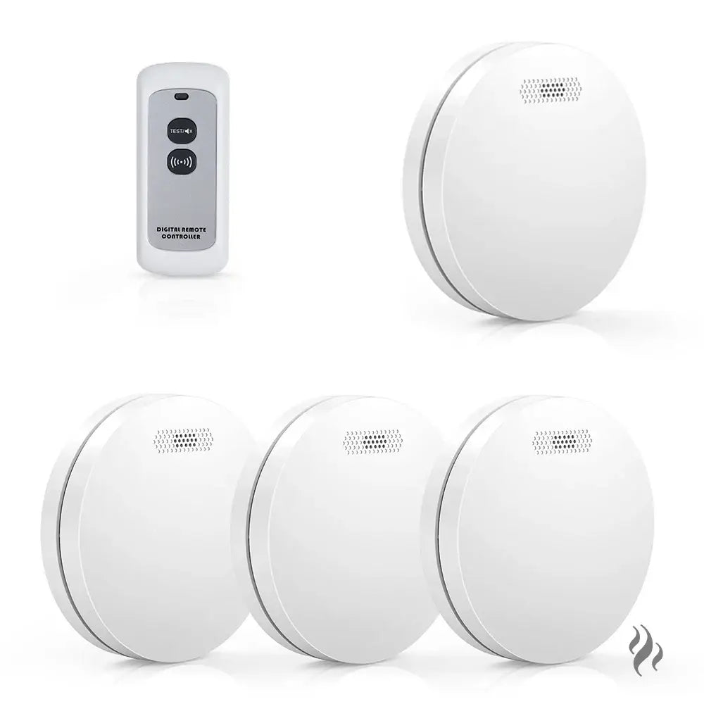 Explore Innovative Interlinked Smoke Detectors and Gadgets - 4x Smoke detector