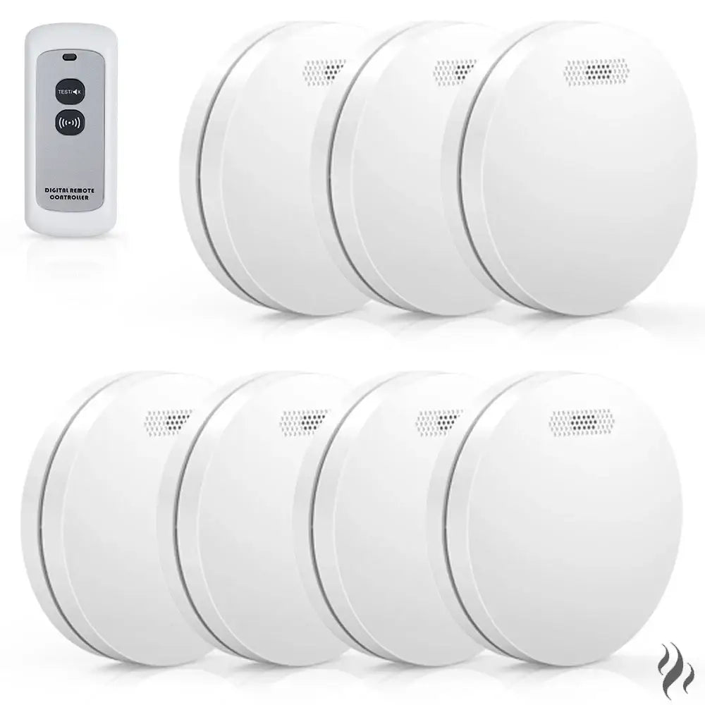 Explore Innovative Interlinked Smoke Detectors and Gadgets - 7x Smoke detector