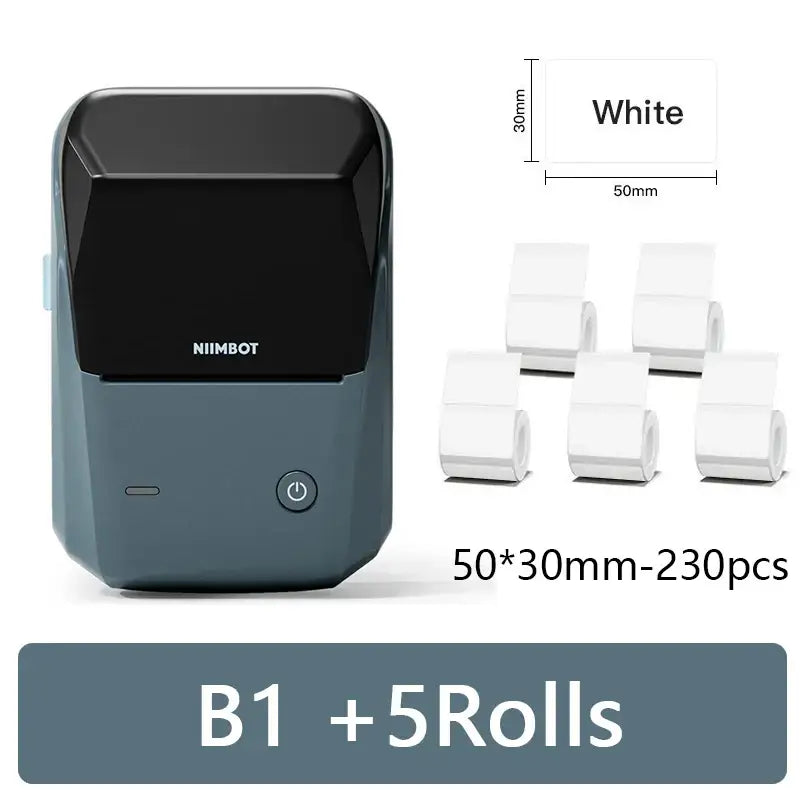 Explore Innovative Portable Thermal Printers for Home & Office - B1 5Rolls