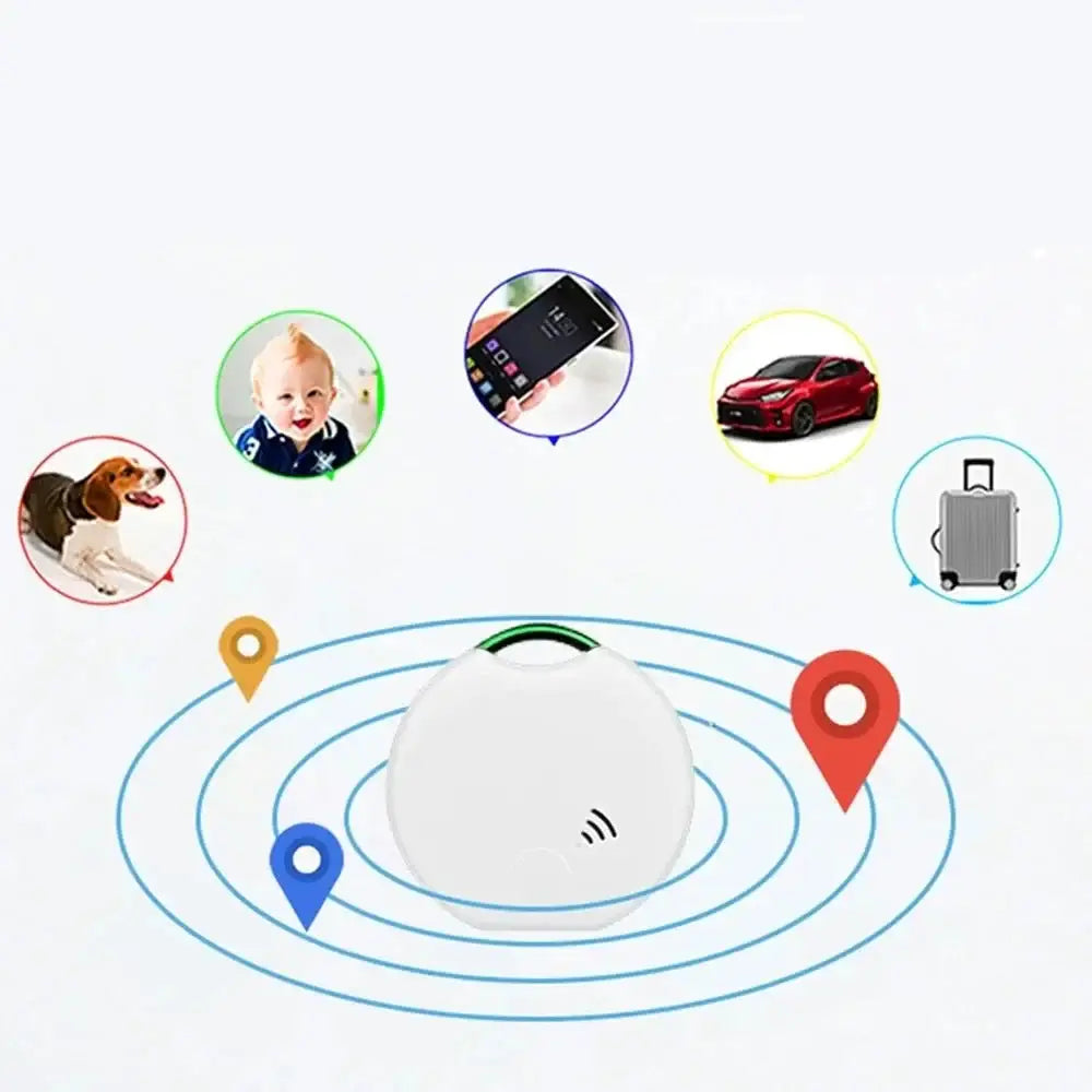 Explore Innovative Smart GPS Trackers for Modern Living - 1 PCS White