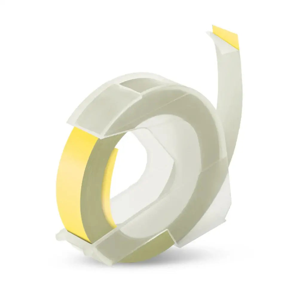 Explore New Arrivals: Embossing Label Tape & Office Tech Gear - Light Yellow