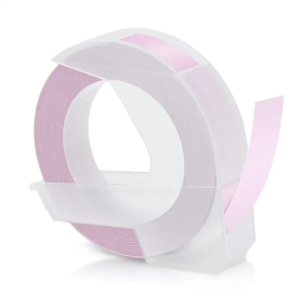 Explore New Arrivals: Embossing Label Tape & Office Tech Gear - Light Pink