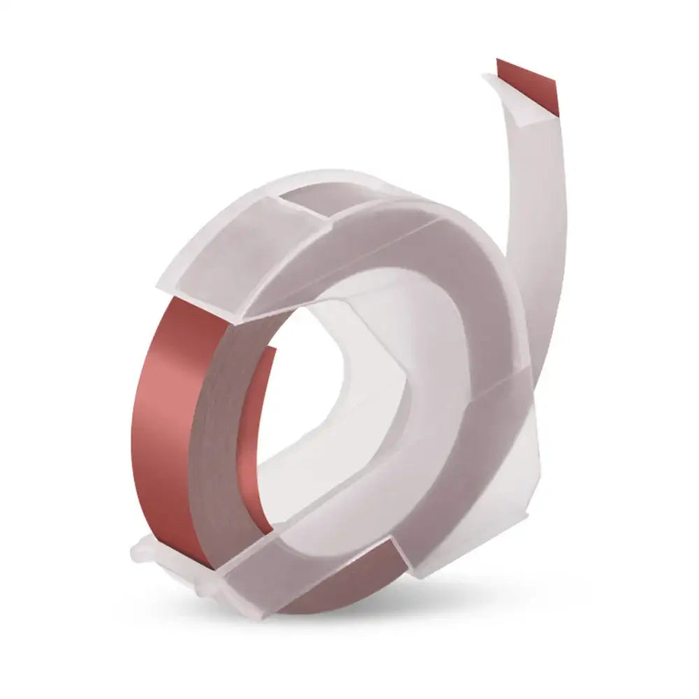 Explore New Arrivals: Embossing Label Tape & Office Tech Gear - Maroon Red