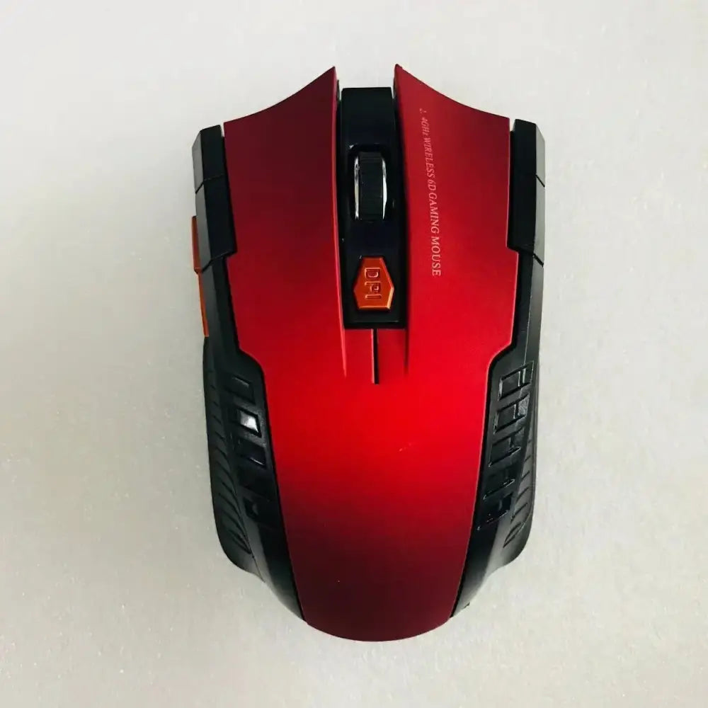 Explore New Arrivals: GHz Wireless Optical Mouse & Office Essentials - Red Battery version