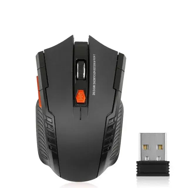 Explore New Arrivals: GHz Wireless Optical Mouse & Office Essentials - BlackBattery version