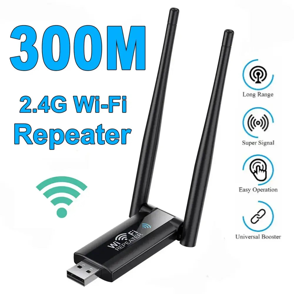 300M Repeater wifi for Your Workspace