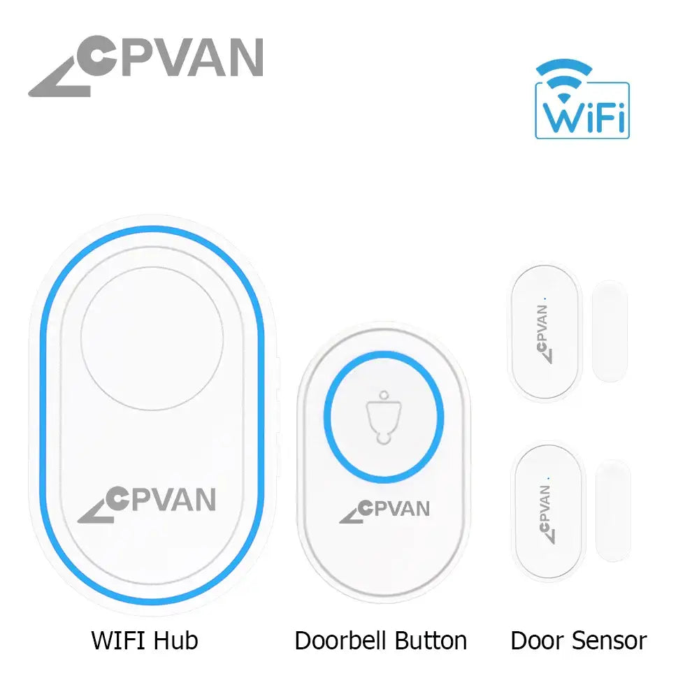 Explore Our Intelligent Wireless Doorbells and Smart Electronics Today! - Kit 2 / UK Plug