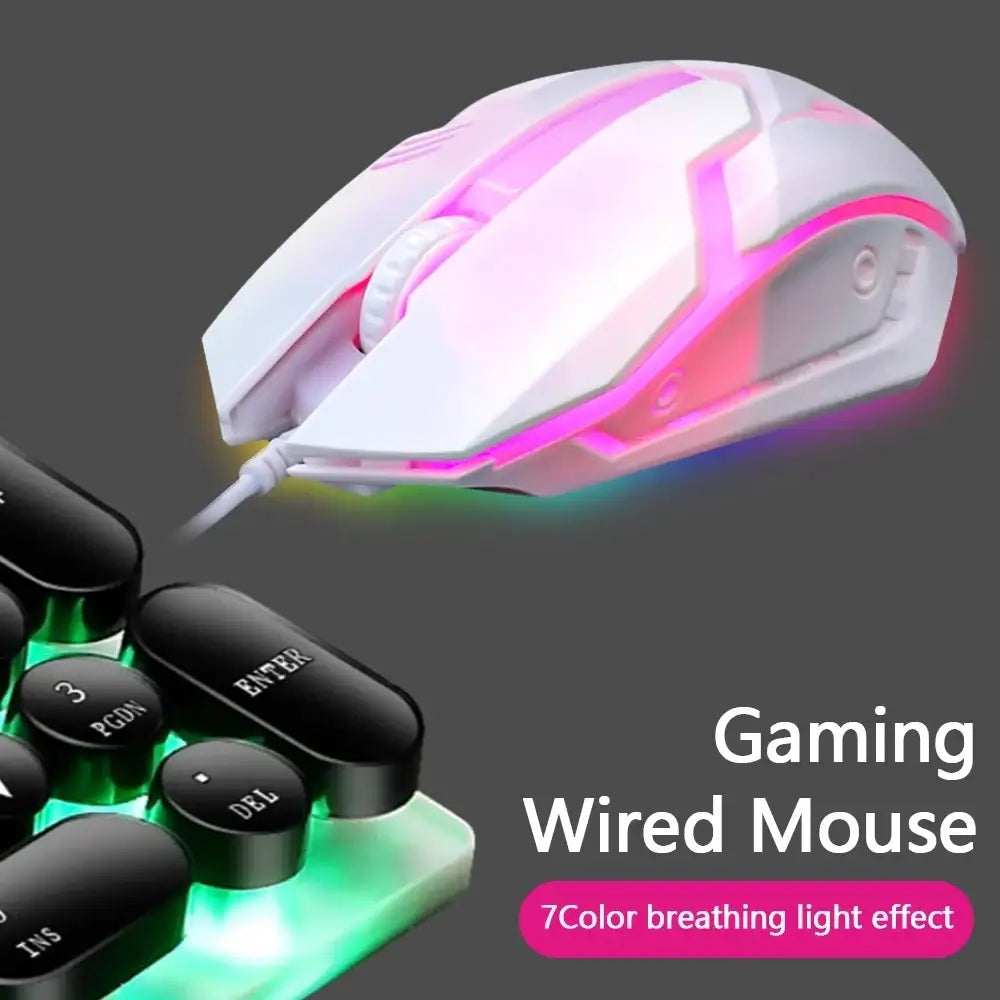 Explore Our Luminous Backlit Wired Mouse for Ultimate Productivity