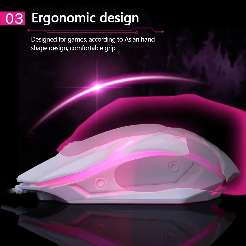 Explore Our Luminous Backlit Wired Mouse for Ultimate Productivity