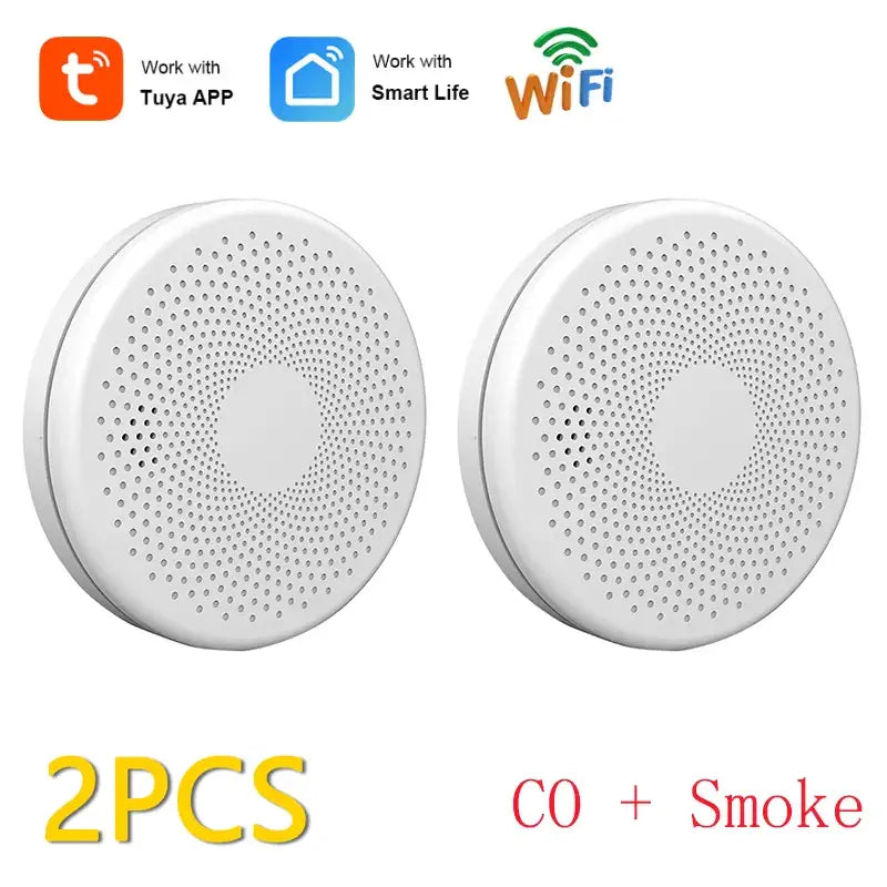 Explore Smart Home Innovations & Carbon Monoxide Alarms Today - 2 PCS