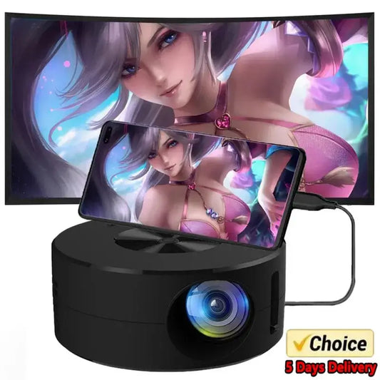 Explore the Future with Our Smart Projector LED New Arrivals - Black