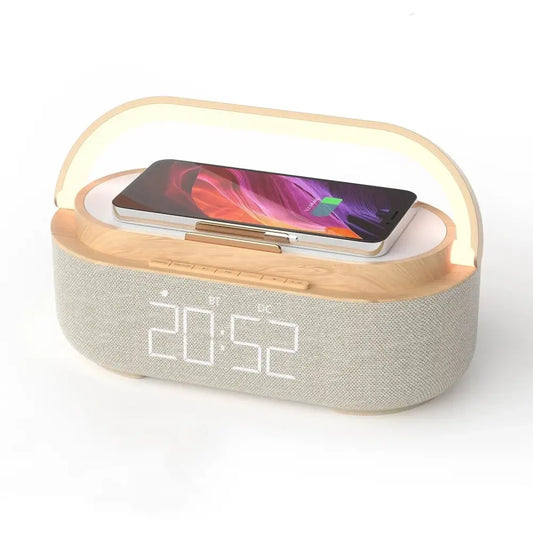 Innovative Smart Electronics: Digital Clocks & Night Lights - Wood with EU