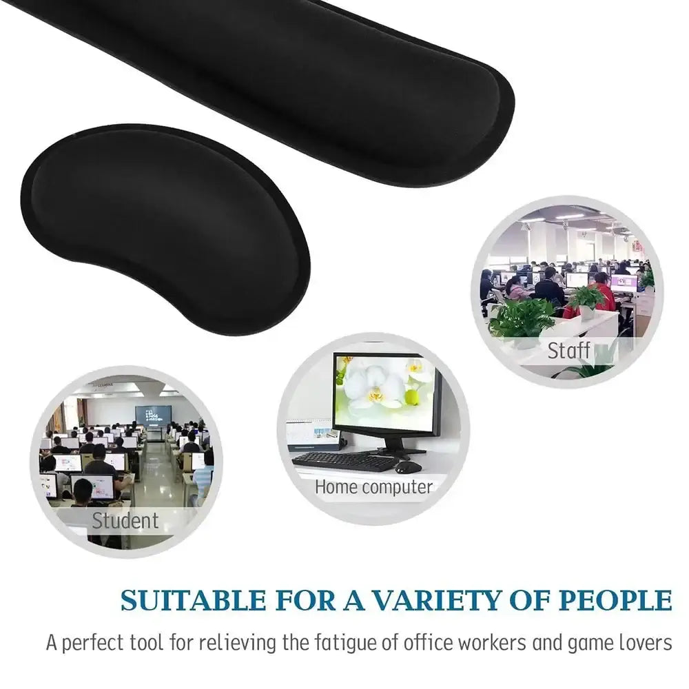 Memory Foam Nonslip Mouse Pads for a Productive Workspace