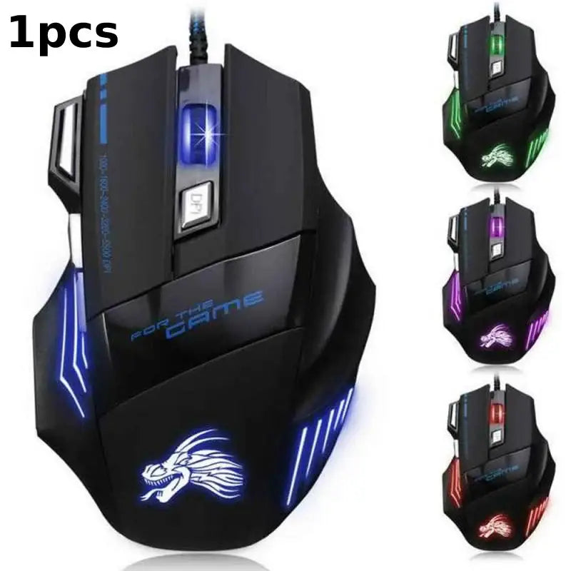 New Arrivals: USB Wired Gaming Mice & Innovative Tech Gadgets - 1 Pcs