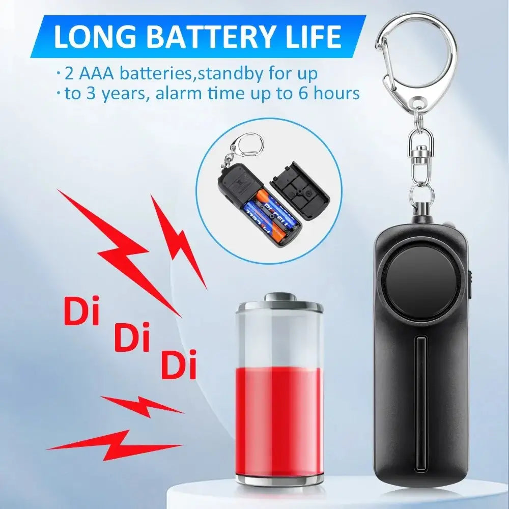 Revolutionize Your Tech with Our 130dB Personal Defense Alarm