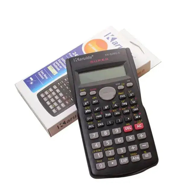 Shop Multifunctional Student Scientific Function Calculators and More - black