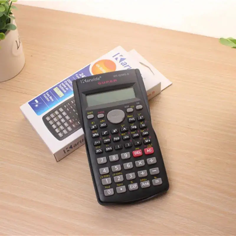 Shop Multifunctional Student Scientific Function Calculators and More - black