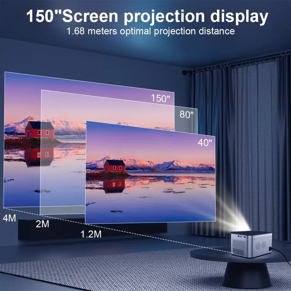 Transform Your Home Cinema Experience with the Magcubic Android Projector