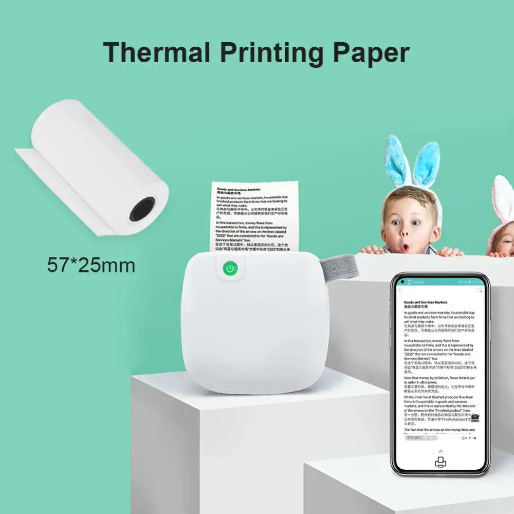 Transform Your Workspace with Our Mini Thermal Printer Collection