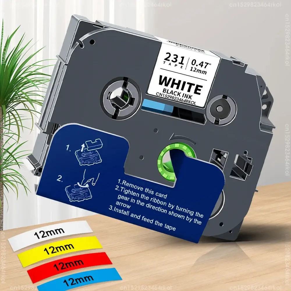 Upgrade Your Workspace with 12mm Label Tape and Tech Essentials