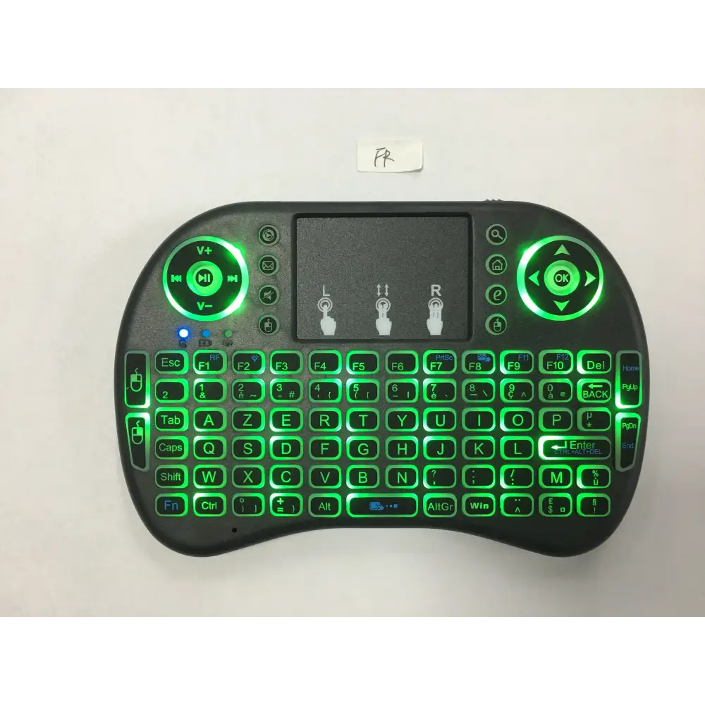 Mini wireless keyboard with backlit keys and touchpad - workspace tech essential